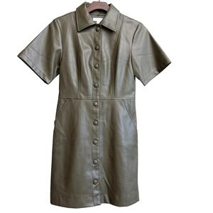 Topshop | Dresses | Nwt Topshop Brown Gingham Ruffle Mini Dress | Poshmark
